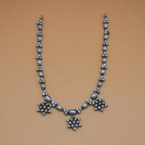 Silver Necklace Set